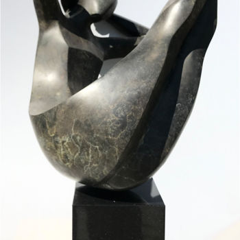 Escultura intitulada "" Resting "" por Romuald Wisniewski, Obras de arte originais, Bronze