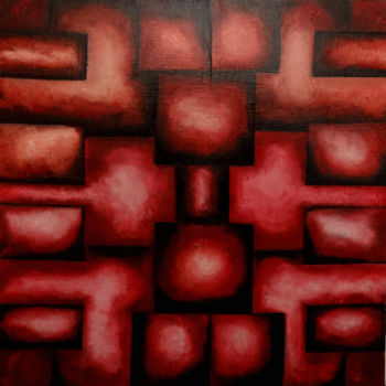 Painting titled "Luminosidad" by Romuald Canas Chico, Original Artwork, Oil