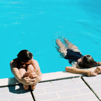 Photography titled "La Piscine, Cape To…" by Romy Maxime, Original Artwork, Analog photography