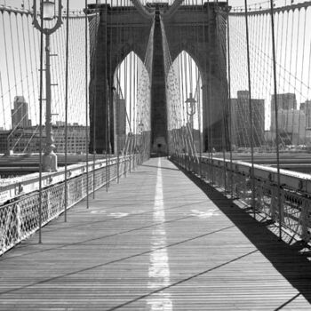Fotografie getiteld "Brooklyn Bridge" door Ron Pfister, Origineel Kunstwerk