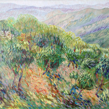 제목이 "Primavera, Serrania…"인 미술작품 Ronald Houriez로, 원작, 기름