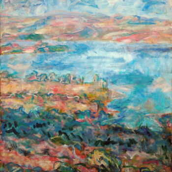 Peinture intitulée "Andalousie après la…" par Ronald Houriez, Œuvre d'art originale, Huile
