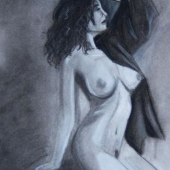 Dessin intitulée "mouvement sensuel" par Ronins, Œuvre d'art originale, Autre