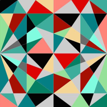 Grafika cyfrowa / sztuka generowana cyfrowo zatytułowany „simbolismo geometri…” autorstwa Rosa Zappalà, Oryginalna praca, 2D…