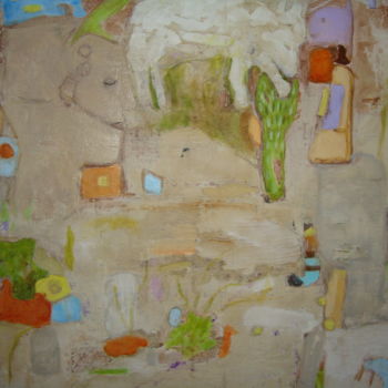 绘画 标题为“Excavation” 由Rosa Hollmann, 原创艺术品, 丙烯