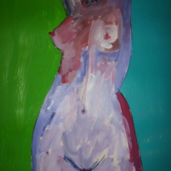 Painting titled "Woman" by Rosangela Scheithauer, Original Artwork