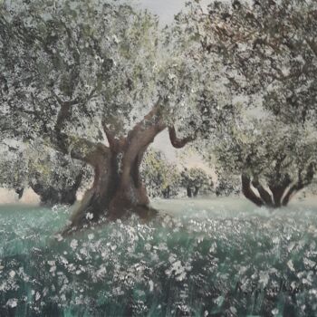 绘画 标题为“Provence 1995/ 2” 由Rose Passalboni Giudicelli, 原创艺术品, 油