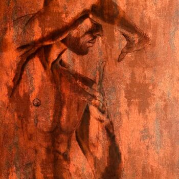 Pintura intitulada "THAI CHI" por Rose Soria, Obras de arte originais, Acrílico Montado em Armação em madeira