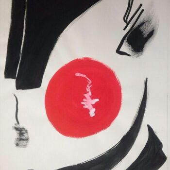 Pintura titulada "Oekaki" por Roseli Franco, Obra de arte original, Tinta
