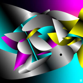 Arte digital titulada "230425.1_Orientatio…" por Rosemary Collard, Obra de arte original, Trabajo Digital 2D