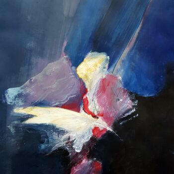 Pittura intitolato "OUTBREAK" da Rosemay Dahan, Opera d'arte originale, Acrilico