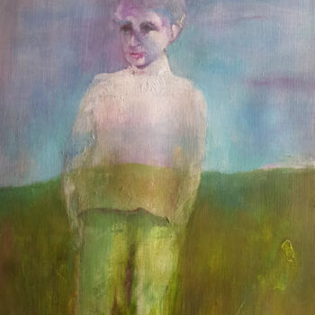 Painting titled "Evanescence" by Rosemay Dahan, Original Artwork, Acrylic