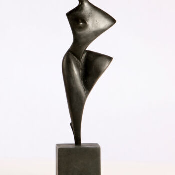 Sculpture titled "Fragmento" by Rose Vic, Original Artwork, Bronze