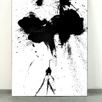 "Black 36x" başlıklı Tablo Rosi Roys tarafından, Orijinal sanat, Akrilik