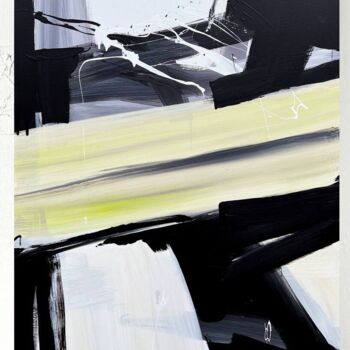 Malerei mit dem Titel "Black 163c" von Rosi Roys, Original-Kunstwerk, Acryl