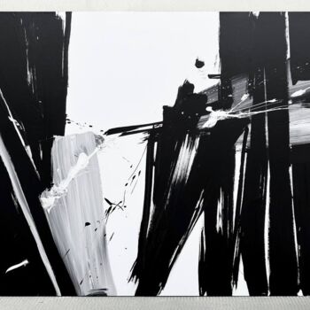 Malerei mit dem Titel "Black 169c" von Rosi Roys, Original-Kunstwerk, Acryl