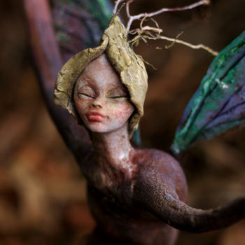 Sculpture intitulée "My forest lives!" par Rosina Gaudio, Œuvre d'art originale
