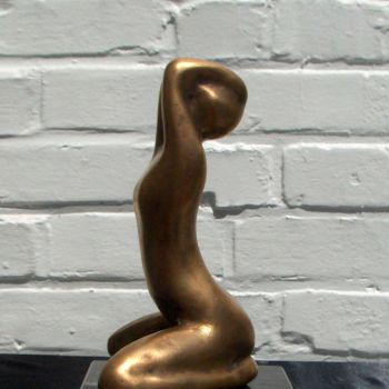 Skulptur mit dem Titel "9/11" von Rosita Allinckx, Original-Kunstwerk, Bronze