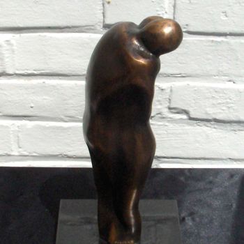 Sculpture intitulée "A french kiss" par Rosita Allinckx, Œuvre d'art originale, Bronze