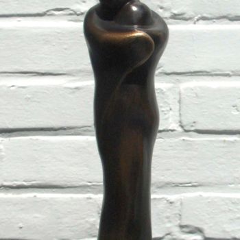 Sculpture titled "Afscheid" by Rosita Allinckx, Original Artwork, Bronze