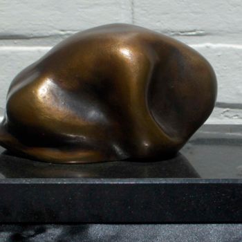 Sculpture intitulée "Timeout" par Rosita Allinckx, Œuvre d'art originale, Bronze