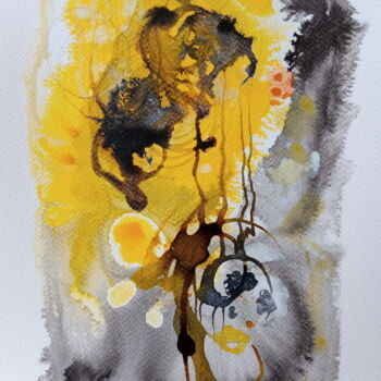 Malarstwo zatytułowany „Nov2” autorstwa Rosi Vidal, Oryginalna praca, Akwarela