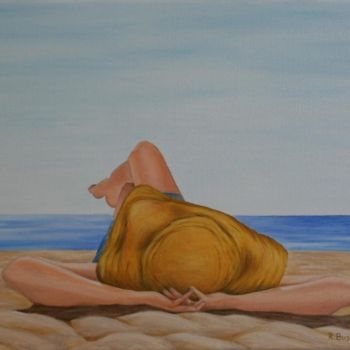 Pintura titulada "Amo l'estate" por Rossella Buscemi, Obra de arte original, Oleo