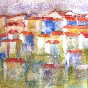 Painting titled "Ramatuelle" by Michèle Rossetto, Original Artwork