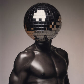 "Latex Disco Ball III" başlıklı Dijital Sanat Rouge De Joie tarafından, Orijinal sanat, AI tarafından oluşturulan görüntü