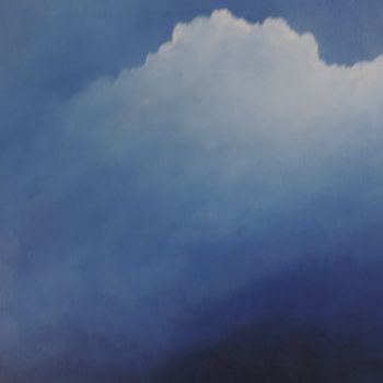 「Ciels et nuages, va…」というタイトルの絵画 Jean Daniel Rousseauによって, オリジナルのアートワーク, アクリル