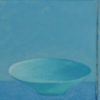 Картина под названием "Juxtapositions vase…" - Jean Daniel Rousseau, Подлинное произведение искусства, Акрил