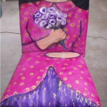 Diseño titulada "La dame de la chaise" por Roxio, Obra de arte original