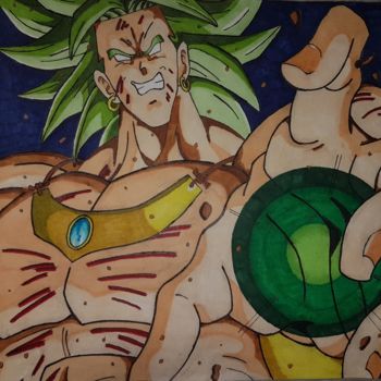Goku Ss4/Vegeta Ss4, Desenho por Roy Keus