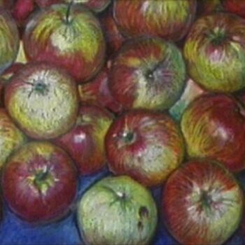 Pintura titulada "Apple Year" por William Rozenson, Obra de arte original