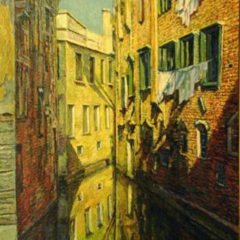 Painting titled "Venice 2" by William Rozenson, Original Artwork