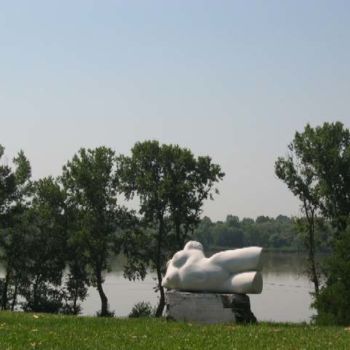 "torso" başlıklı Heykel Ryszard Piotrowski tarafından, Orijinal sanat, Taş