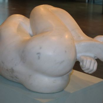 Sculpture intitulée "akt7" par Ryszard Piotrowski, Œuvre d'art originale, Pierre