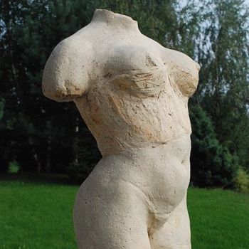 Sculpture titled "tors3-ceramika-2.JPG" by Ryszard Piotrowski, Original Artwork, Terra cotta