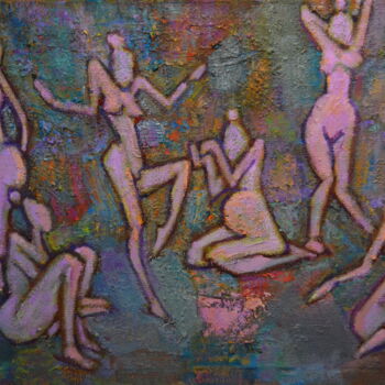 "Dance of Venus" başlıklı Tablo Alexey Rubanov tarafından, Orijinal sanat, Petrol