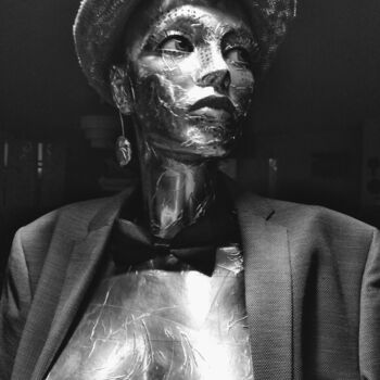 Фотография под названием "Loïe Fuller" - Rubbinco, Подлинное произведение искусства, Манипулированная фотография Установлен…