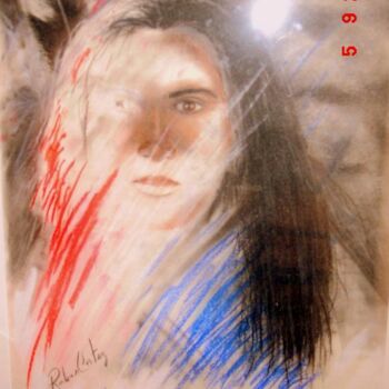 Peinture intitulée "Vanishing" par Ruben Cortez, Œuvre d'art originale, Huile