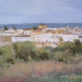 「CÓRDOBA」というタイトルの絵画 Rubén De Luisによって, オリジナルのアートワーク, オイル