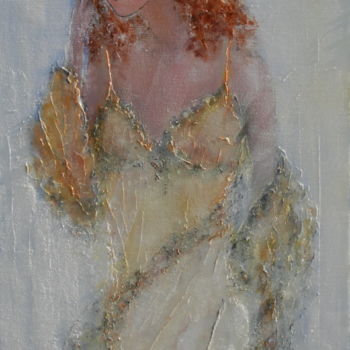 Painting titled "ESTELLE" by Françoise Pascal, Original Artwork