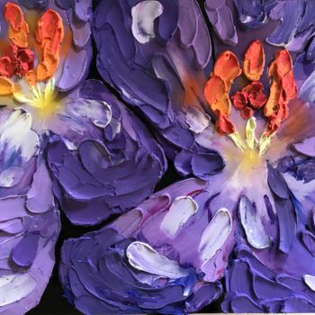 Pittura intitolato "CROCUS" da Ruben, Opera d'arte originale, Altro