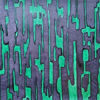 Desenho intitulada "Matrix" por Rubin Kriel, Obras de arte originais, Pastel