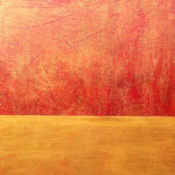 Картина под названием "Lakshmi 1" - Rubina Rajan, Подлинное произведение искусства, Акрил Установлен на Деревянная рама для…