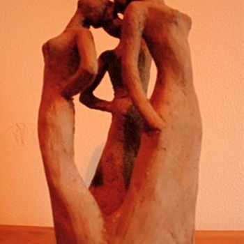 Sculpture intitulée "Trois danseuses" par Marion Rudermann, Œuvre d'art originale