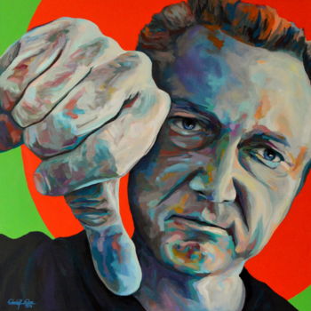 "Dislike" başlıklı Tablo Rudolf Rox tarafından, Orijinal sanat, Akrilik