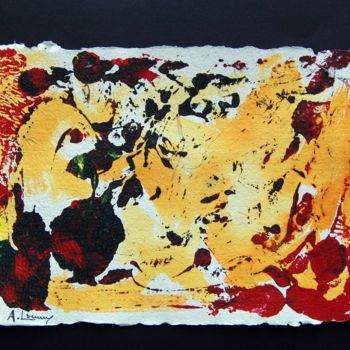 Malarstwo zatytułowany „" Soul Tiger " - Gr…” autorstwa Rui Albuquerque, Oryginalna praca, Olej