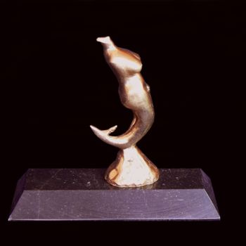 Sculptuur getiteld "Hook for male fish" door Rumen Sabev, Origineel Kunstwerk